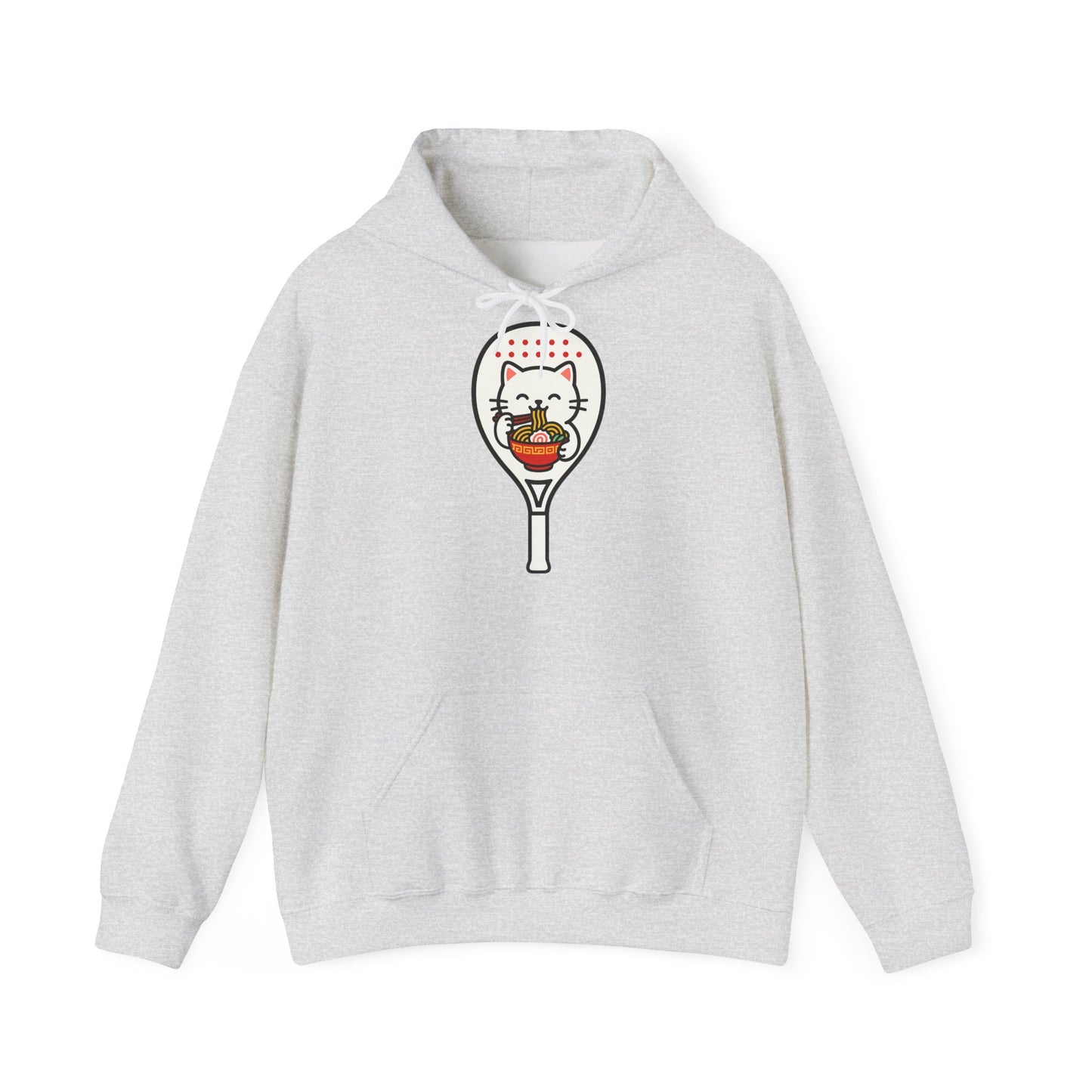 Cat Ramen Padel Hoodie