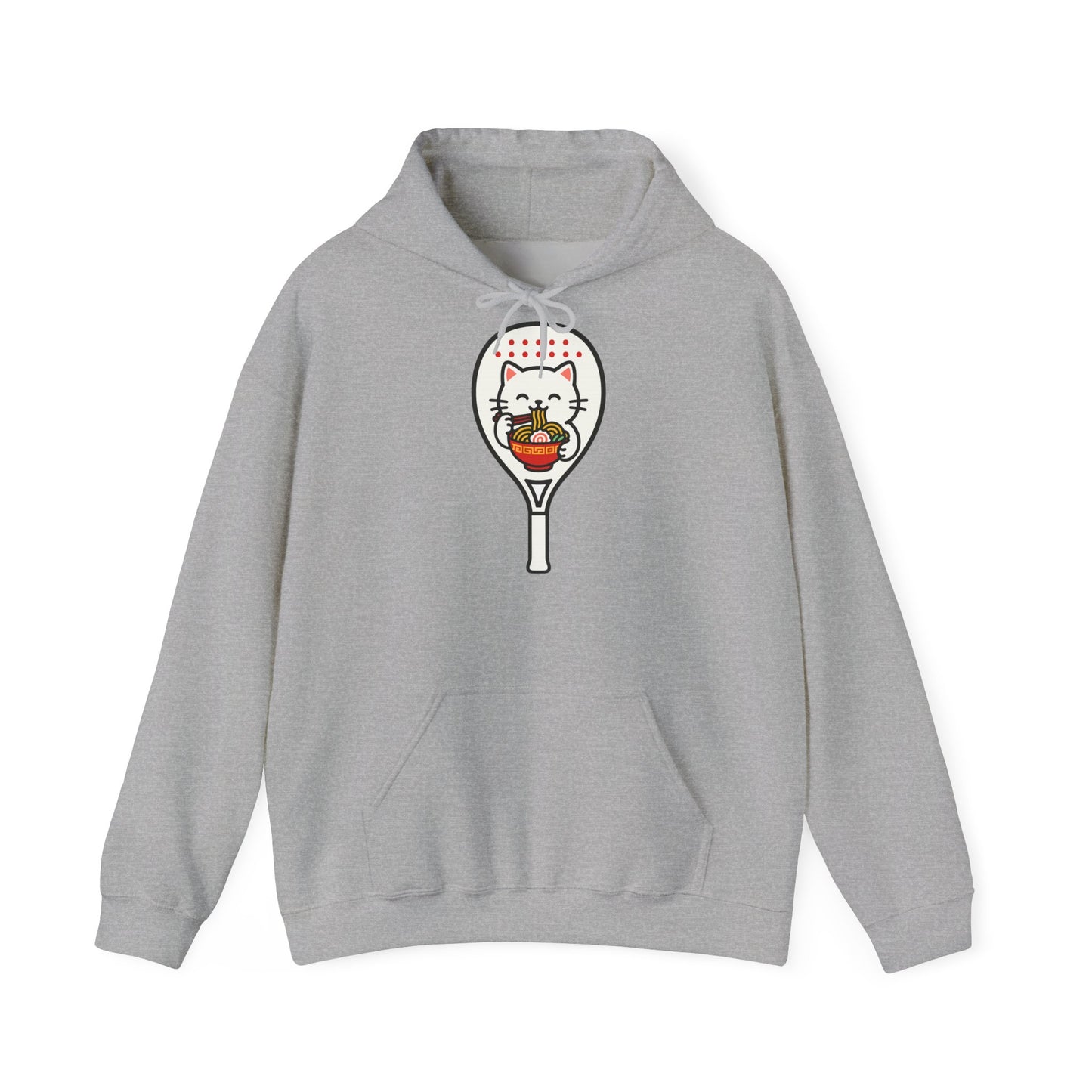 Cat Ramen Padel Hoodie