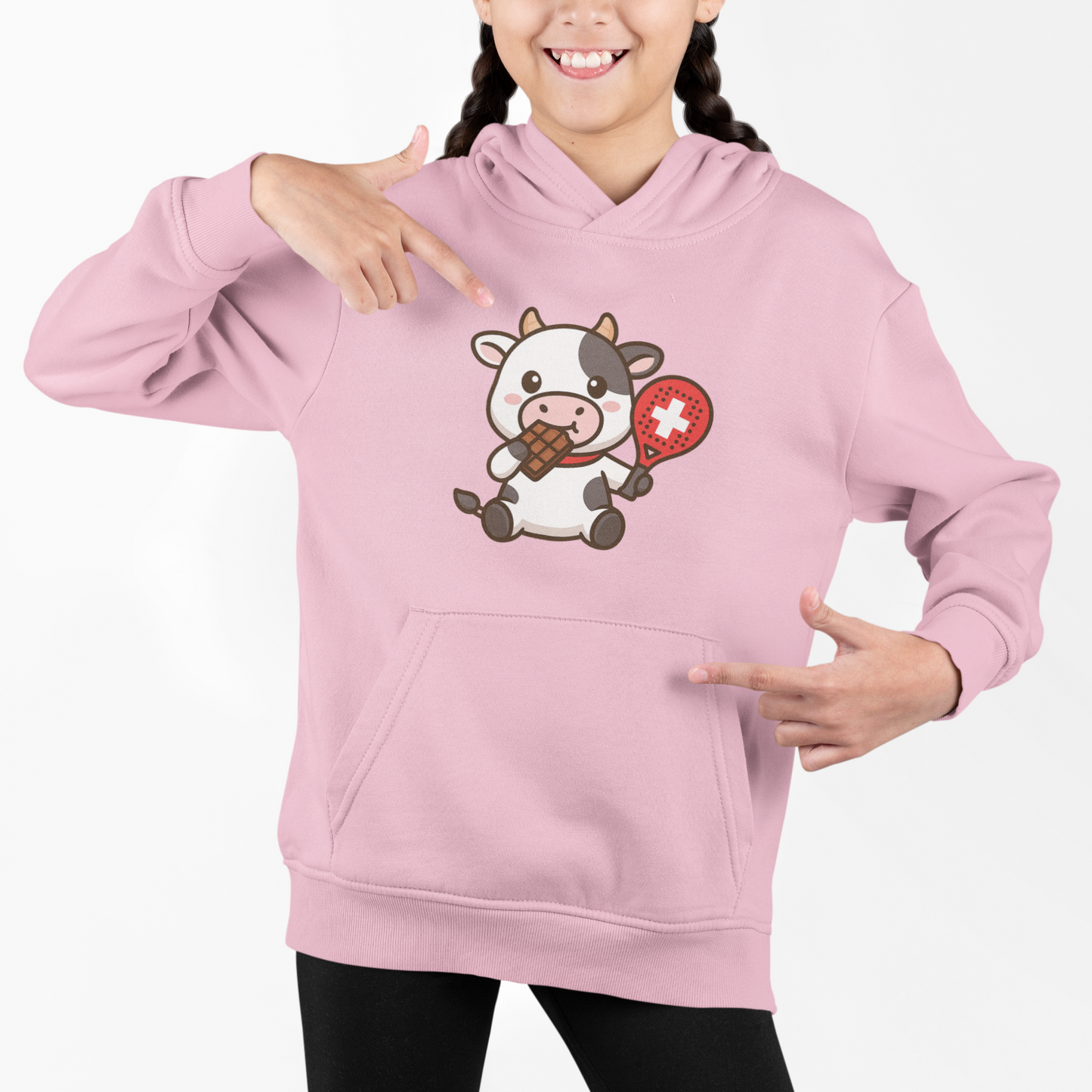 Cow Padel Hoodie Kids