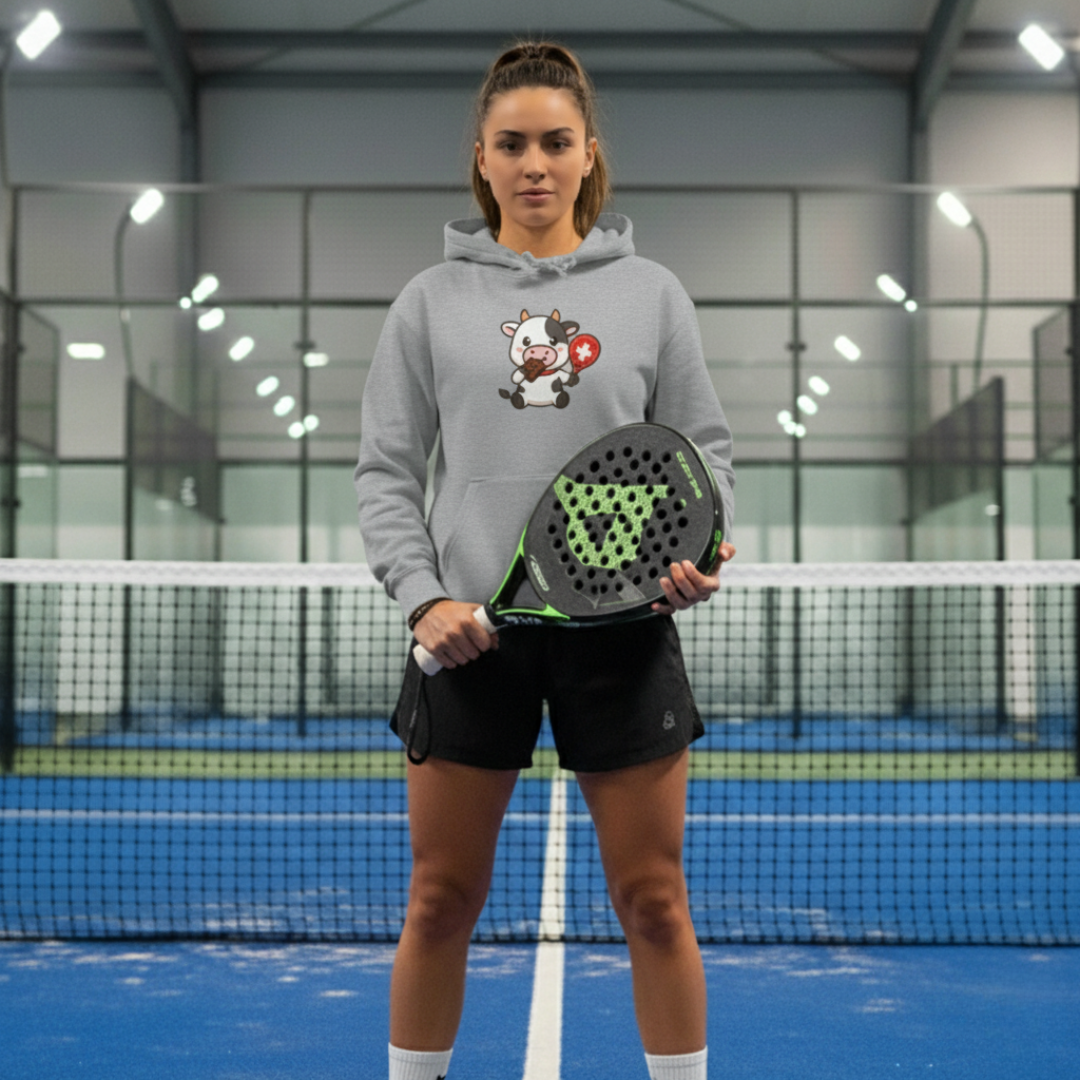 Swiss Cow Padel Hoodie
