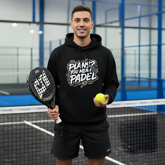 Plans? You Mean... Padel Hoodie