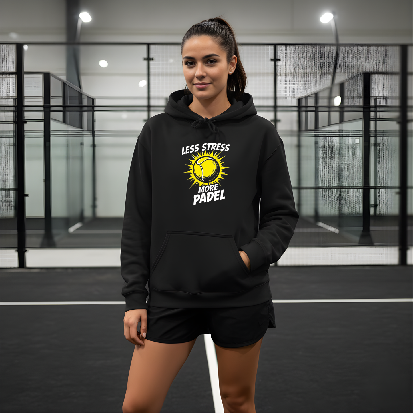 Less Stress More Padel Hoodie