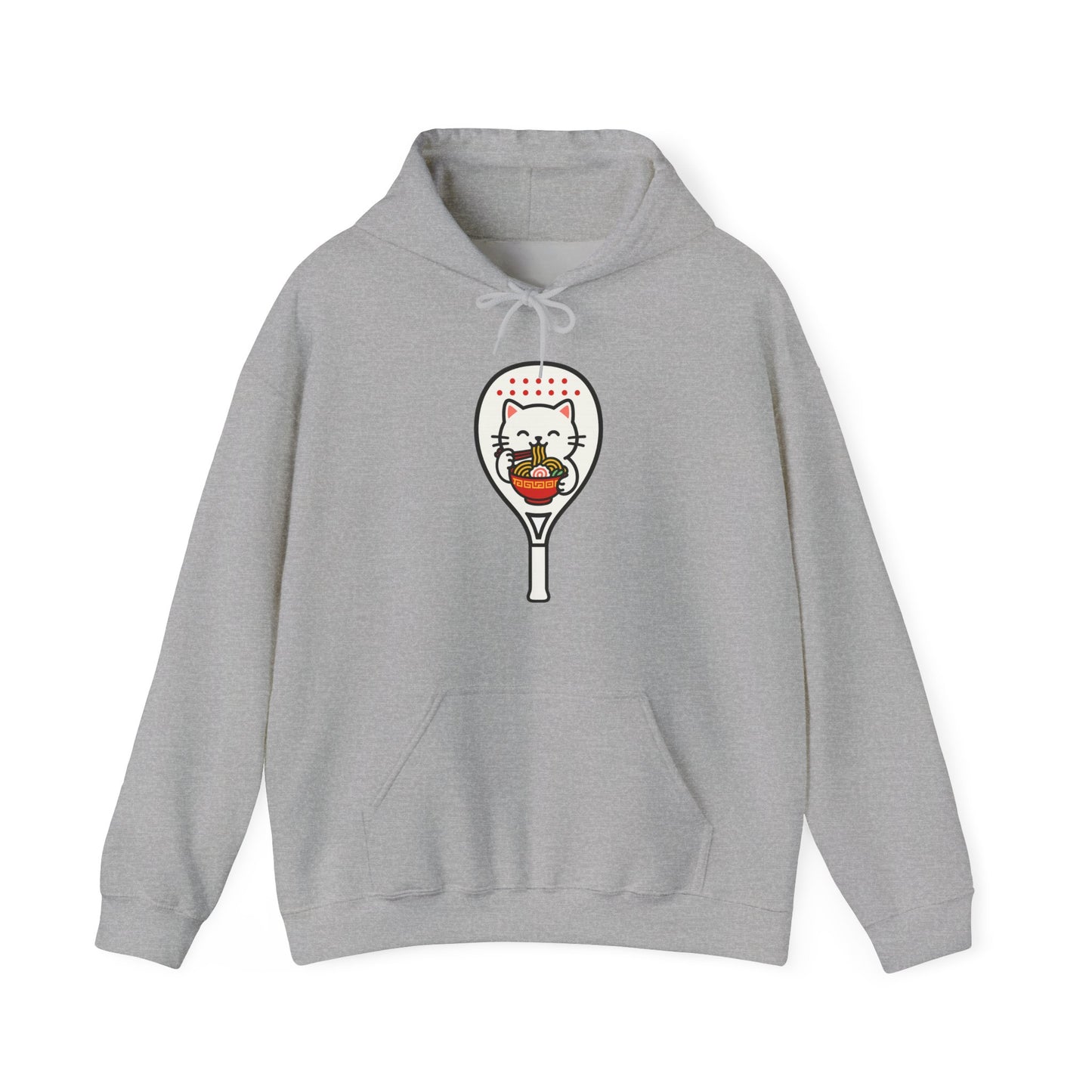 Cat Ramen Padel Hoodie