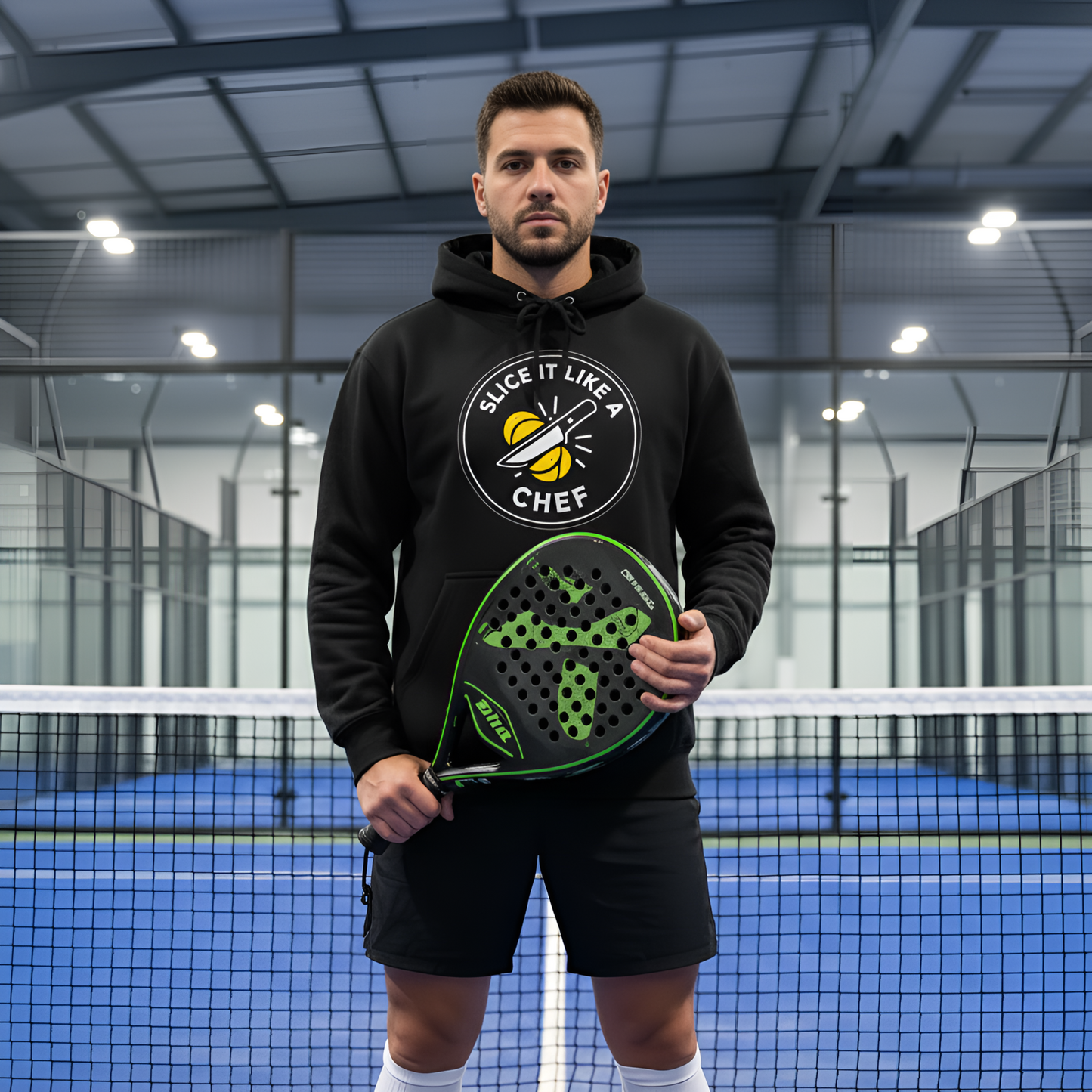 Chef Slice Dark Padel Hoodie